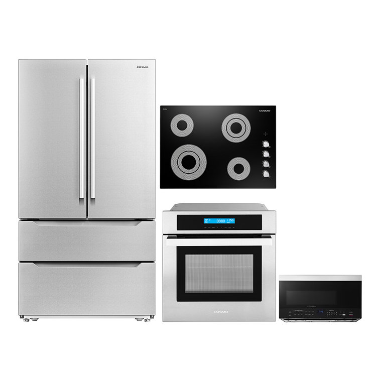 https://assets.wfcdn.com/im/73860183/resize-h755-w755%5Ecompr-r85/2057/205794182/Cosmo+4+Piece+Kitchen+Appliance+Package+with+French+Door+Refrigerator+%2C+30%27%27+Electric+Cooktop+%2C+Wall+Oven+%2C+and+Over-the-Range+Microwave.jpg
