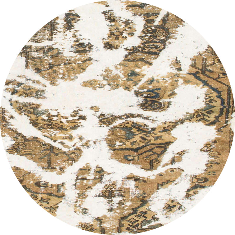 Smicksburg Abstract Indoor Rug, Round 5'