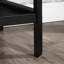 Brun polyvalent, compartiments cachés, deux tiroirs classeurs, bureau personnel, design contemporain, assemblage facile