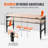 Doraville Manufactured Wood Top Height-Adjustable Workbench with Wheels-88587168