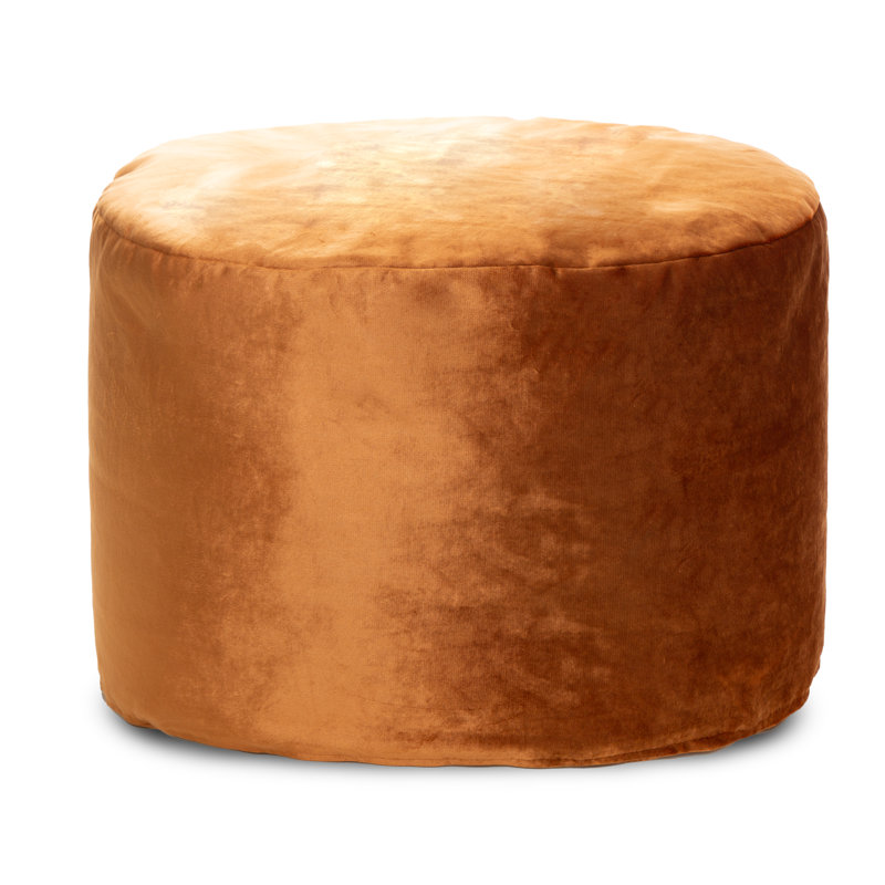 Otava Pouf, Copper Polyester
