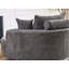 Canapé rembourré en chenille de 55 po de largeur avec 2 coussins-1387091176