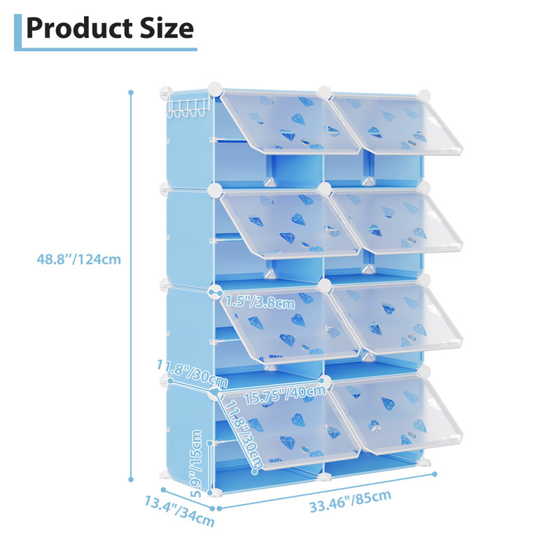 25 Pair Shoe Rack