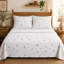 Floral Bedspread Set-137882426-137882427