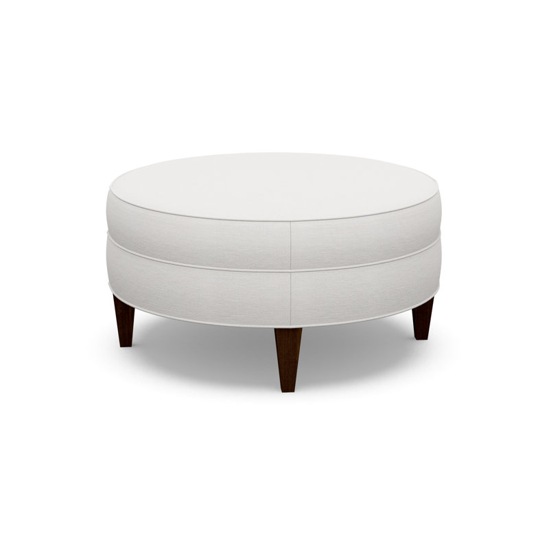 Round Ottoman, Walnut, 8240-99