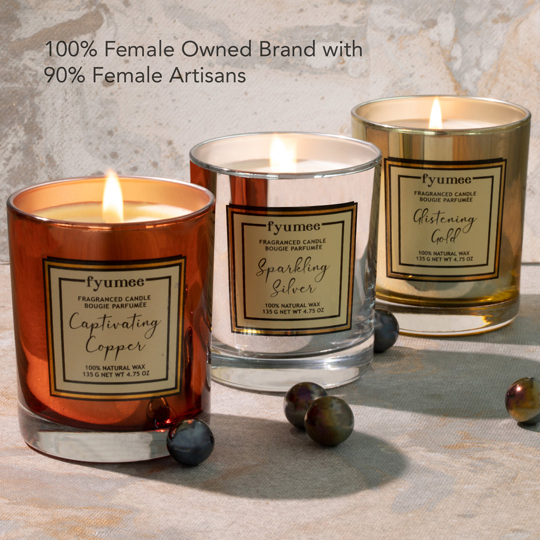 Sweet Spices, Musky Melon, Cinnamon & Pumpkin Scented Jar Candle