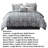  Gray/Silver Microfiber 9 Piece Comforter Set-684438685
