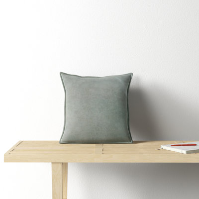 Edgar Square 100% Cotton Pillow
