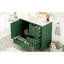 Rangement de salle de bain moderne, 36 po, structure en pin massif, 3 tiroirs, lavabo en céramique, armoire polyvalente, pin, porte à fermeture en douceur-753430870
