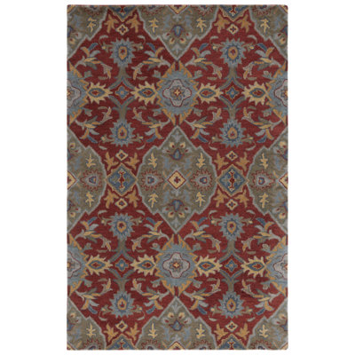 Lyliana Hand Tufted Wool Floral Rug