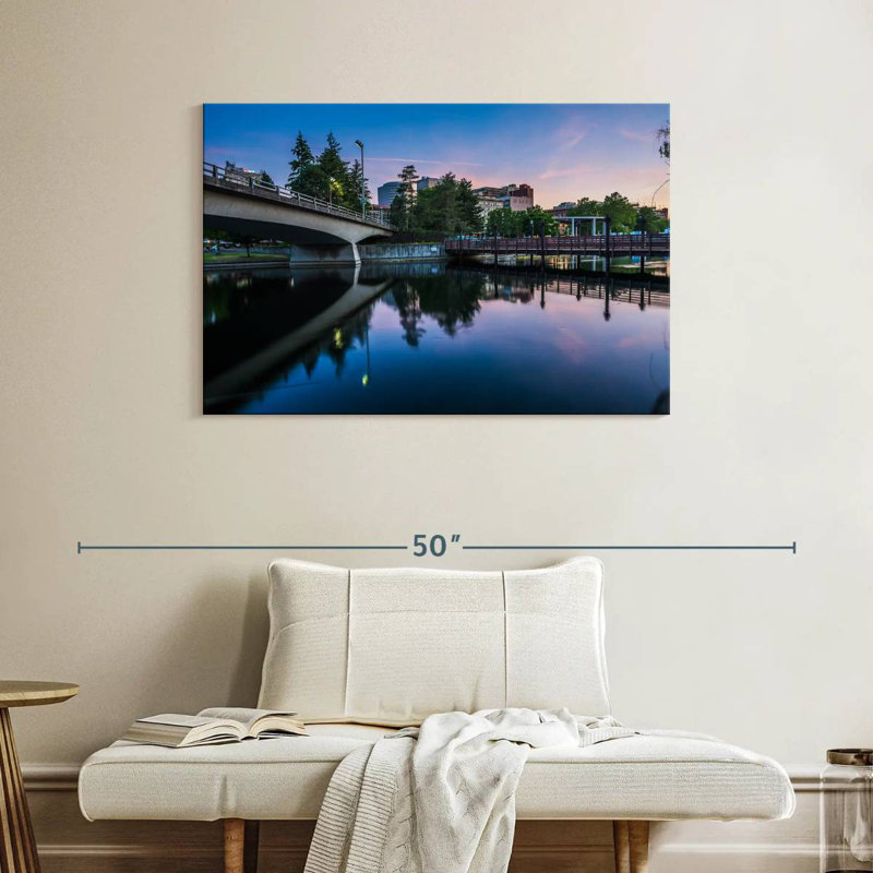 Rorry Spokane River At Riverfront Park, 26" H x 39" W