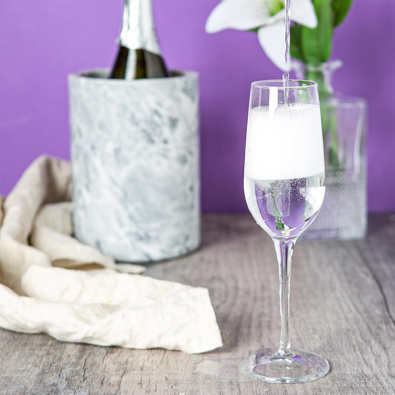Spazio Champagne Flutes - 190ml, 6