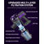 Aspirateur domestique sans fil, mauve rechargeable sans fil