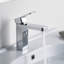 Robinet pour salle de bain à poignée simple avec drain KIBI Blaze-63955659