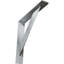Support en acier traditionnel non fini l 2 po x P 12 po x H 12 po-64105921-112320470
