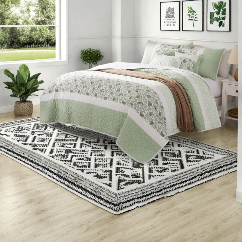 Cotton Bedding Sets With Rustic Farmhouse Style For Home Decor