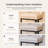 Aldana 26 Inch Bar Stools, Modern Counter Height Bar Stools with Backs, Upholstered Faux Leather Counter Stools-470920443