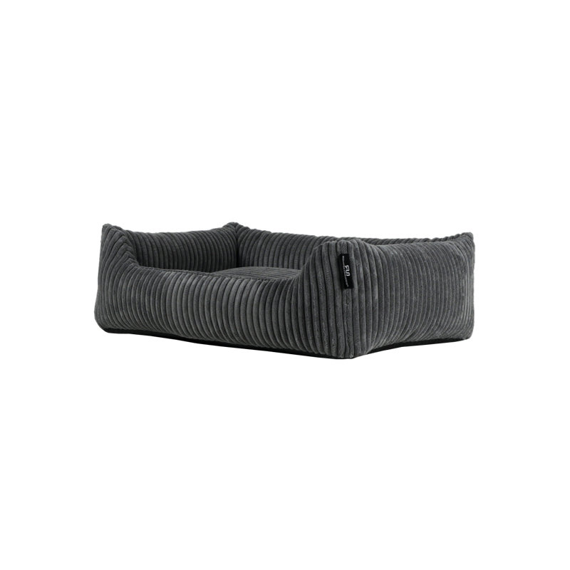 Polyester Pet Bed, Grey