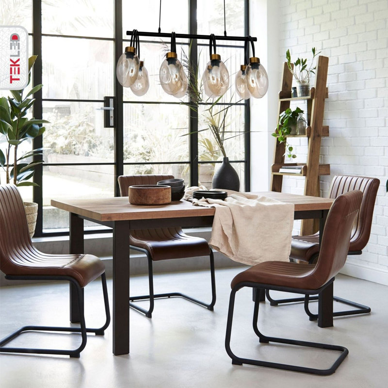Alezander 8 - Light Kitchen Island Chandelier