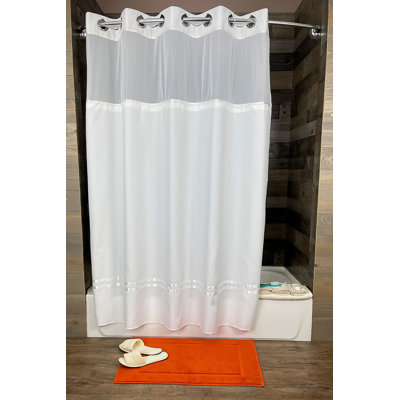 Shower Curtain with Liner Included