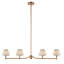 Santiago 4 - Light Shaded Chandelier-110000649