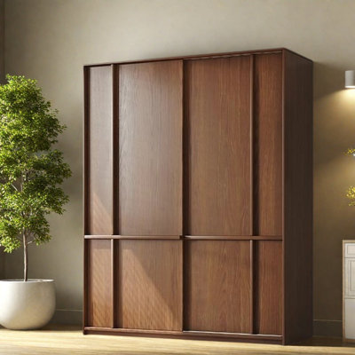 Simple Retro Push And Pull Wardrobe