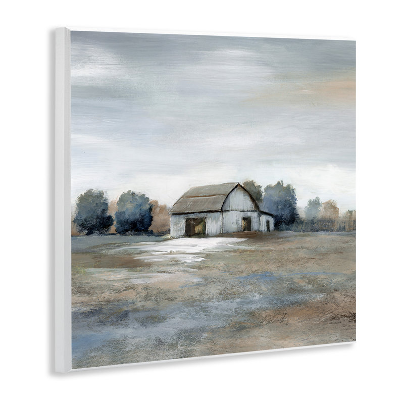 Art mural de campagne, tons neutres de grange par Nan