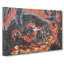 Phoenix by Katsushika Hokusai - Wrapped Canvas-55325591