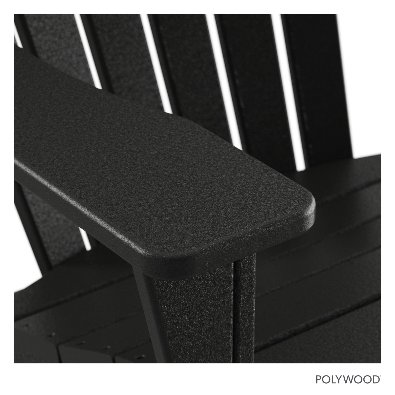 POLYWOOD® Verlyn Adirondack Chair, Black