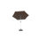 Parasol de patio, parasol de table d'extérieur avec bouton-poussoir inclinable et manivelle, parasol de marché imperméable avec protection contre les rayons UV avec 6 nervures robustes pour le jardin, la terrasse, la cour arrière, la piscine