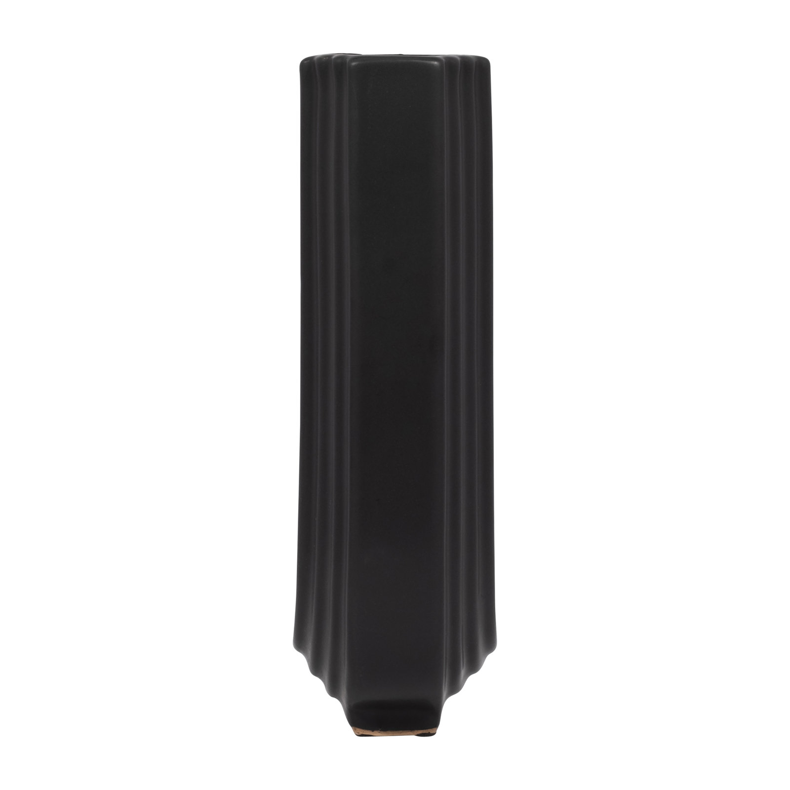 Hayons Ceramic Table Vase, Black