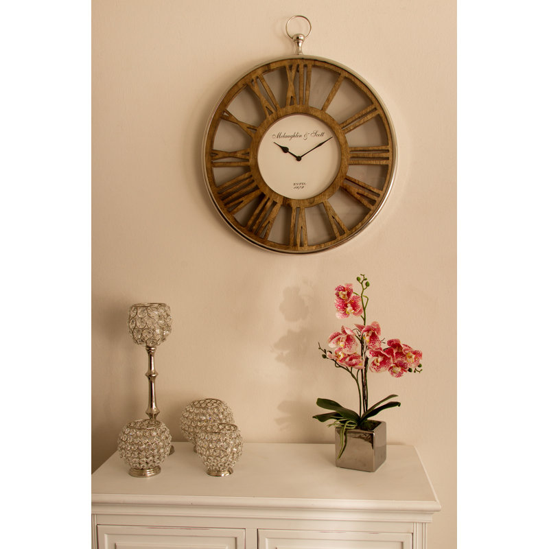 Whitney Metal Wall Clock