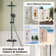 3-Function Thermostatic Shower System with 5-Setting Handheld Shower and Rough-in Valve