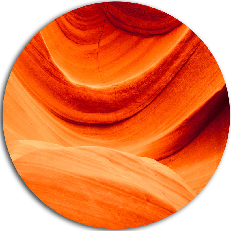 " Antelope Canyon Orange Wall ", 23" H x 23" W x 1" D