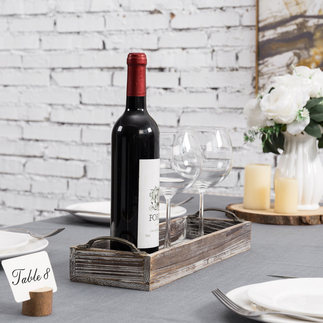 Rossett Coffee Table Wood Decorative Serving Tray Gracie Oaks