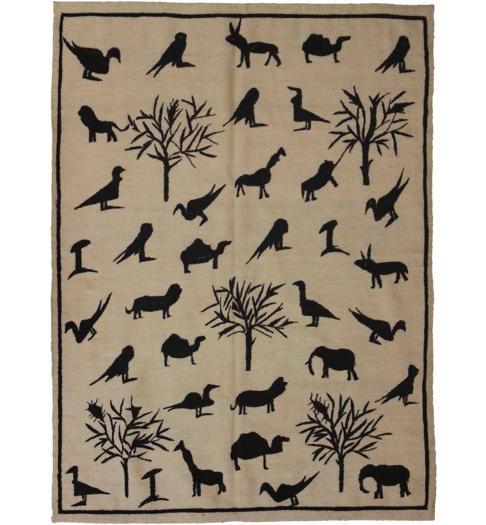 Harveysburg Wool Hand Woven 129cm X 173cm Area Rug