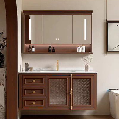 French style simple fashion bathroom cabinet