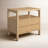 Damiano Dorchester 2 Drawer Reeded Nightstand-1128438975