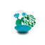 Color Cactus Piece Porcelain Dinnerware Set - Service for 6