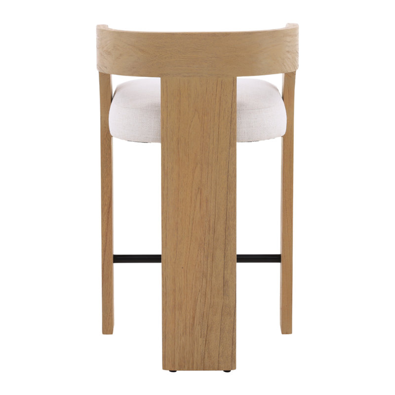 Tyson 34" Tall Counter Stool, Cream