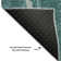 Premium Machine Washable Cerrito AMF524 Teal Rug