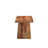 Chaliyah Live Edge Solid Wood End Table 23" in Light Brown-94398720