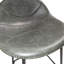 Faux Leather Accent Stool