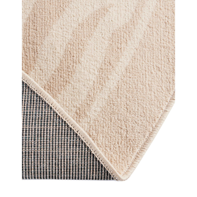 Tapis Equiferus Teonni, Rond 10pi, Beige