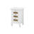 3 Drawers Rattan Nightstands Set Of 2, Wooden End Table With Rattan-Woven Surface, Bedside Table Storage Side Table
