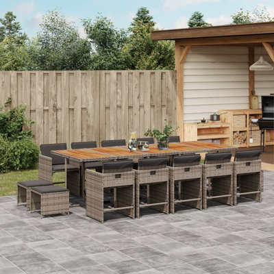  Ensemble de 14 chaises de patio
