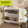 2 Flip-Out Drawer Shoe Cabinet