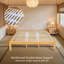 Structure de lit plateforme en bois massif de 12 pouces, structure de lit en bois sans sommier-548892394-548892374