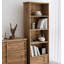 Bibliothèque simple en bois massif Simple