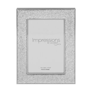 4" x 6" Silver Plated Metal Single Picture in Silver
